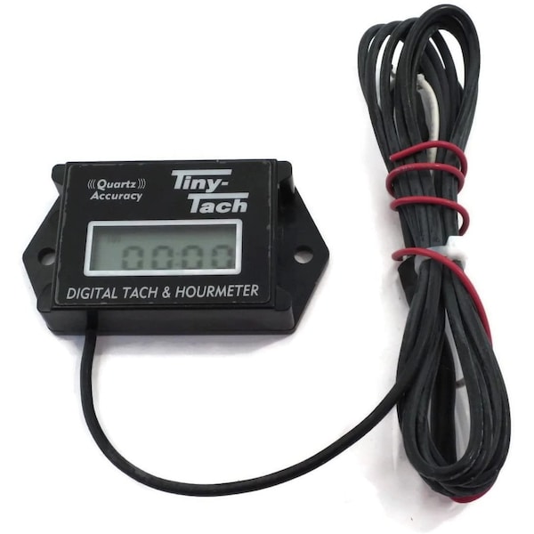 Gasoline Tiny-Tach Standard Tachometer & Hour Meter